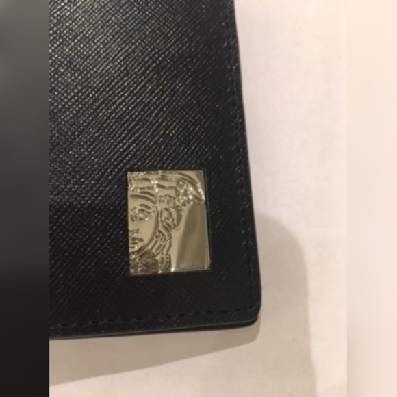 NWT Authentic Versace Medusa Leather Wallet - Picture 2 of 4